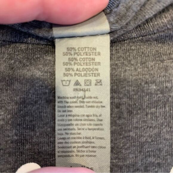 Dog Mother Wine Lover Gray Tee Size Medium - Picture 9 of 9